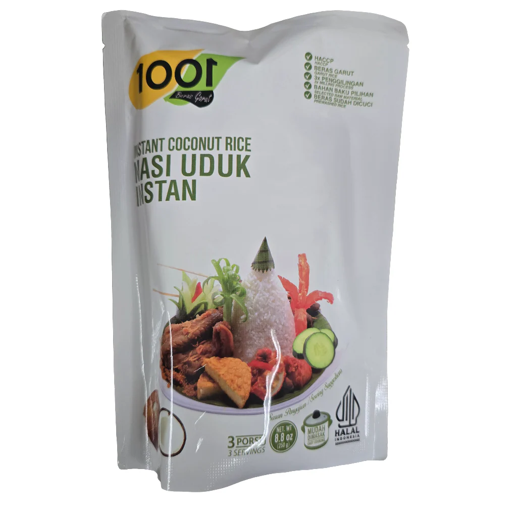 1001 Nasi Uduk (Coconut Rice) 250 g (3 Servings)
