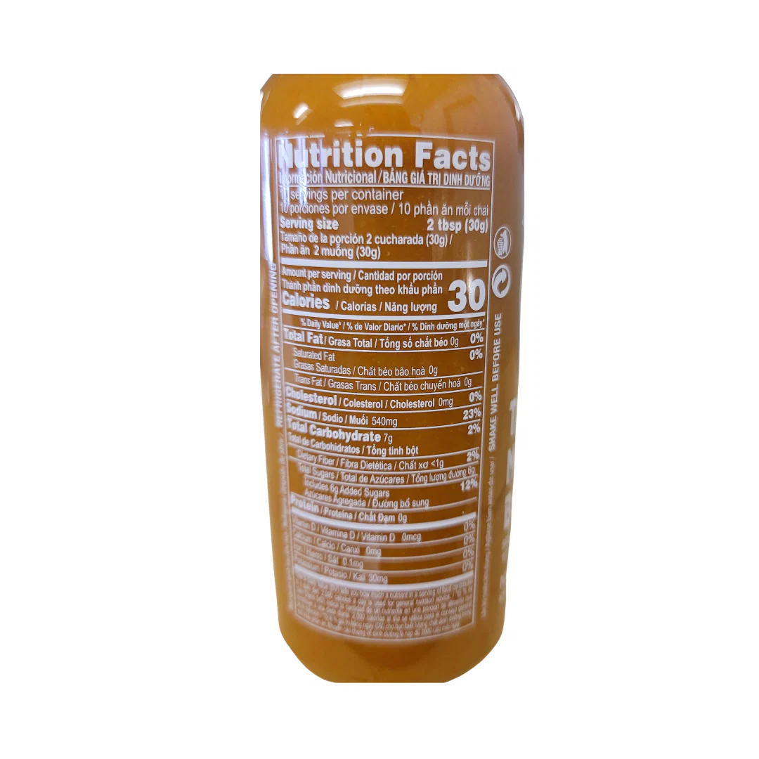 Three Mountains Yellow Sriracha Chili Sauce 10 Oz - Image 2