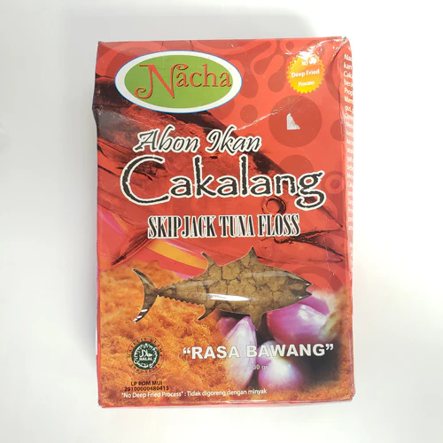 Nacha Abon Ikan Cakalang Rasa Bawang 100 g