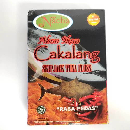 Nacha Abon Ikan Cakalang Rasa Pedas 100 g