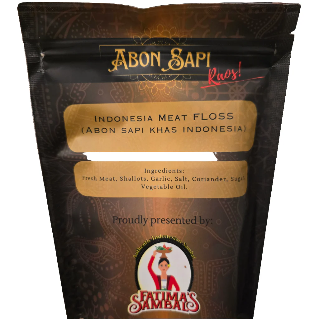 Abon Sapi Raos Original by Fatima's Sambal 150 g (Beef Floss) - Image 2