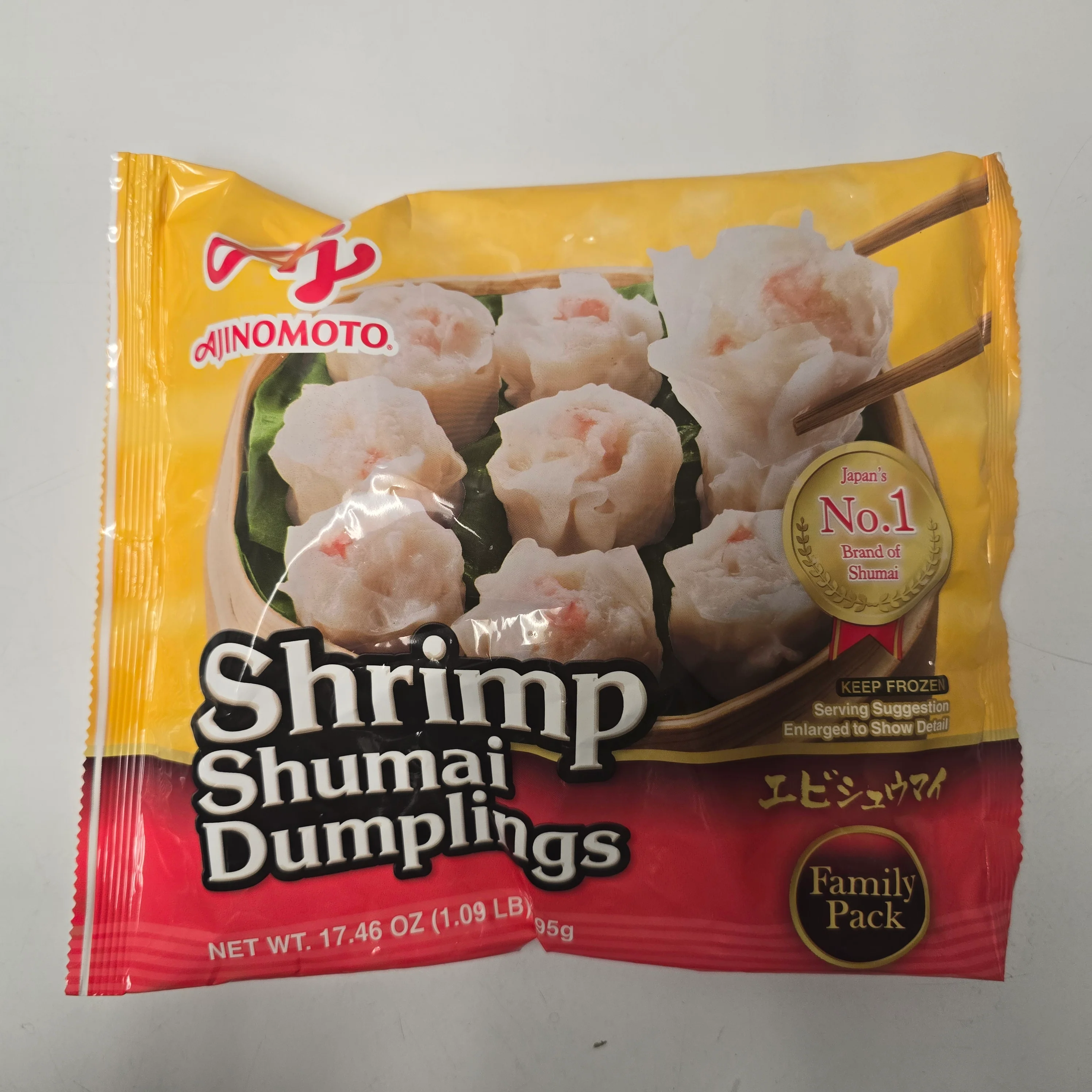 # Ajinomoto Shrimp Shumai Dumplings (Frozen) Family Size 1.09 lb