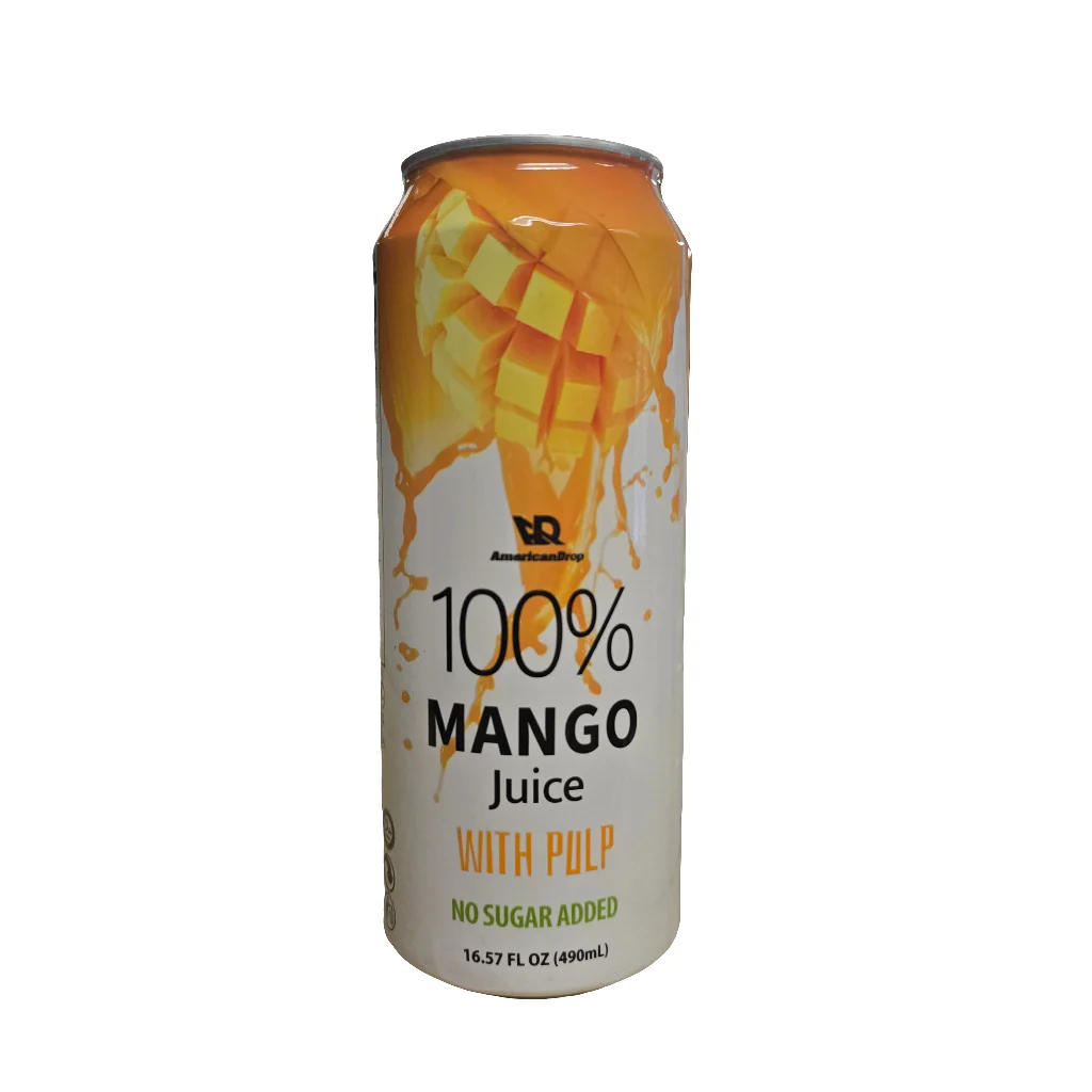 American Drop 100%  Mango Juice with pulp 490 ml