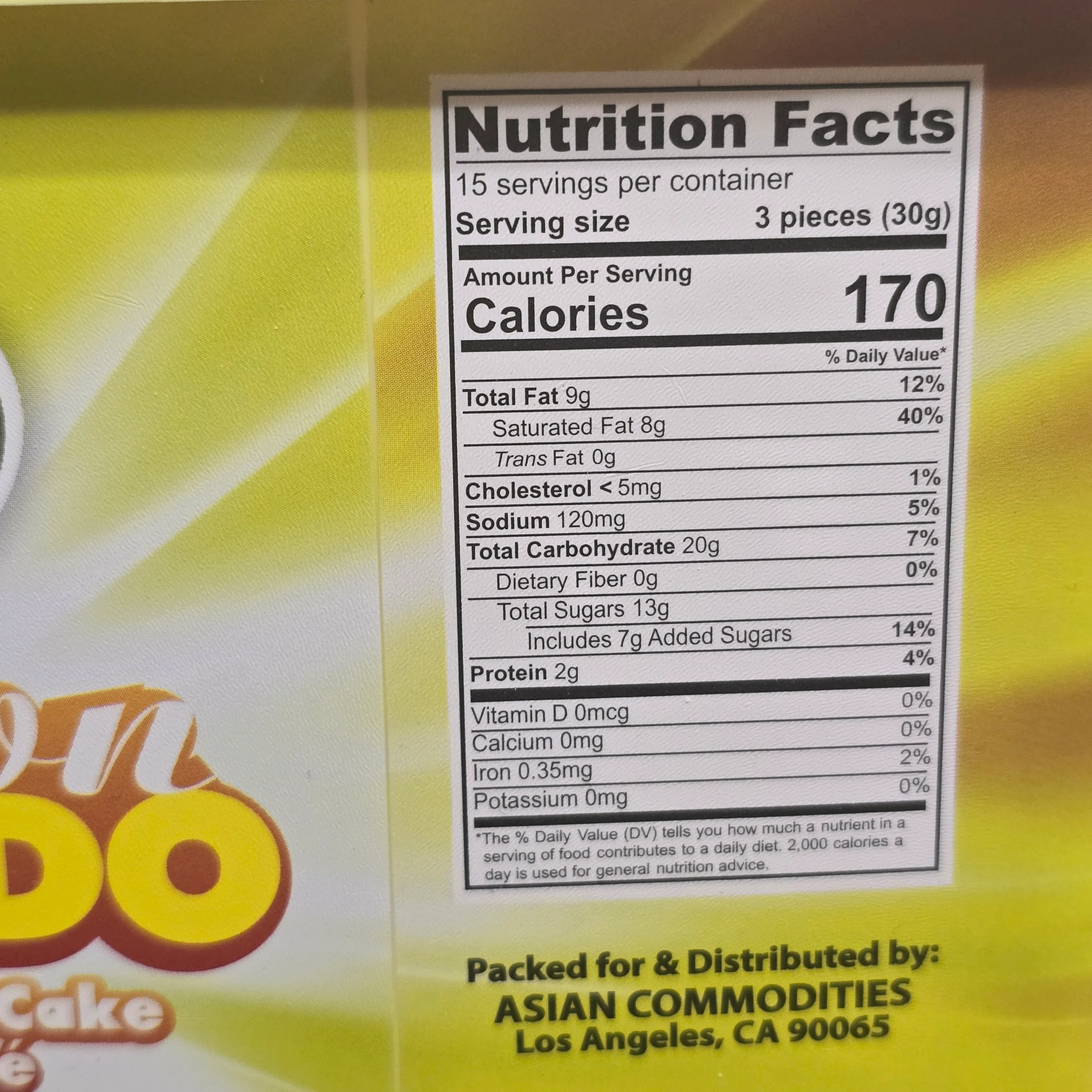 Angelina Mamon Tostado 450 g (15.87 Oz) - Image 3