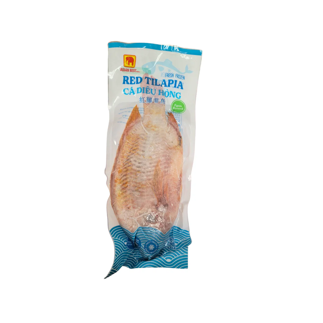 # Asian Best Frozen Farm Raised Red Tilapia (avg 2.2 lbs)