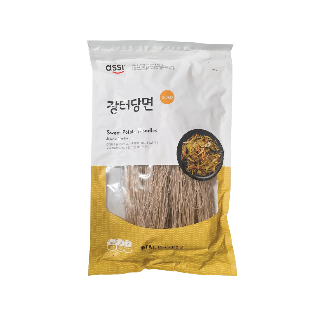 Assi Sweet Potato Noodles (Japchae Noodle) 12 Oz (340 g)