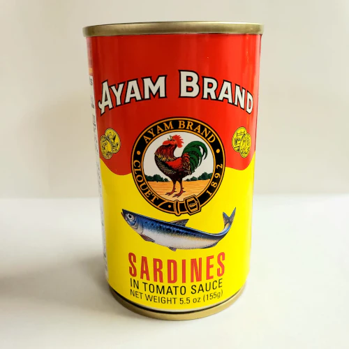 Ayam Brand Sardine In Tomato Sauce 5.5 oz