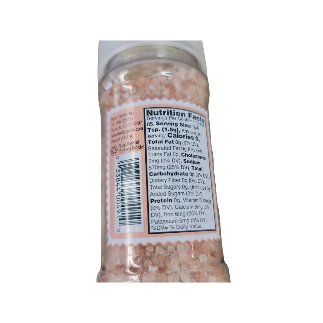 # Badia Pink Himalayan Salt Grinder 4.5 Oz - Image 2