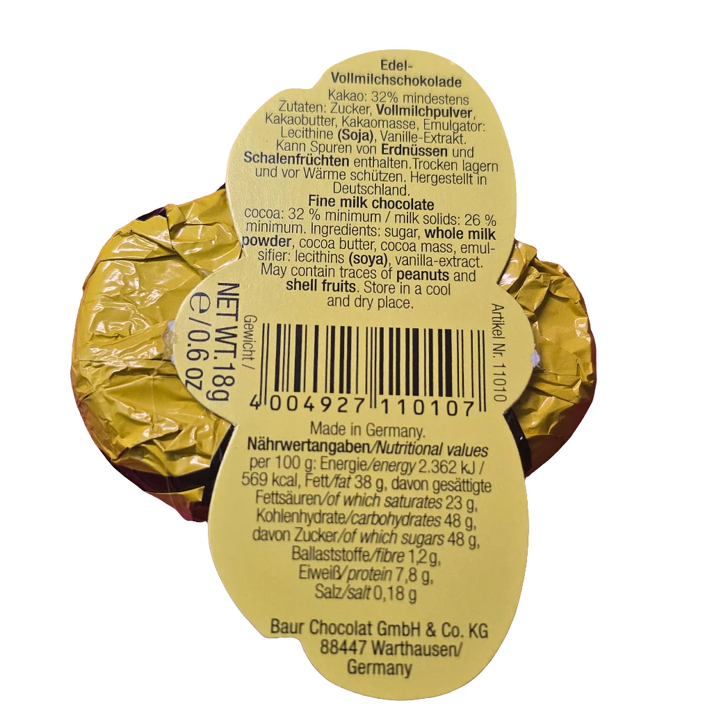 # Baur Chocolate Bumble Bees Large 20 g Random Color - Image 3