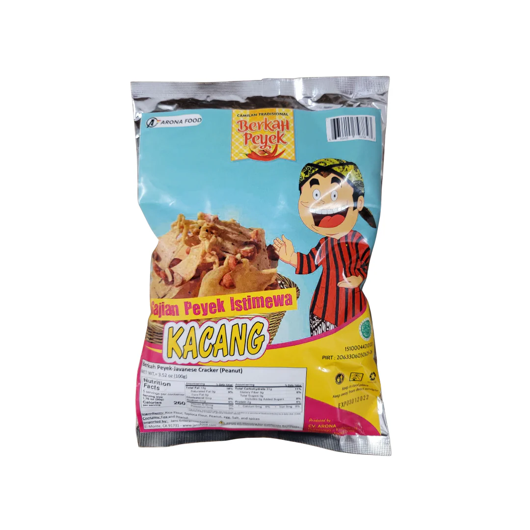 Berkah Peyek - Original Kacang 100 GR