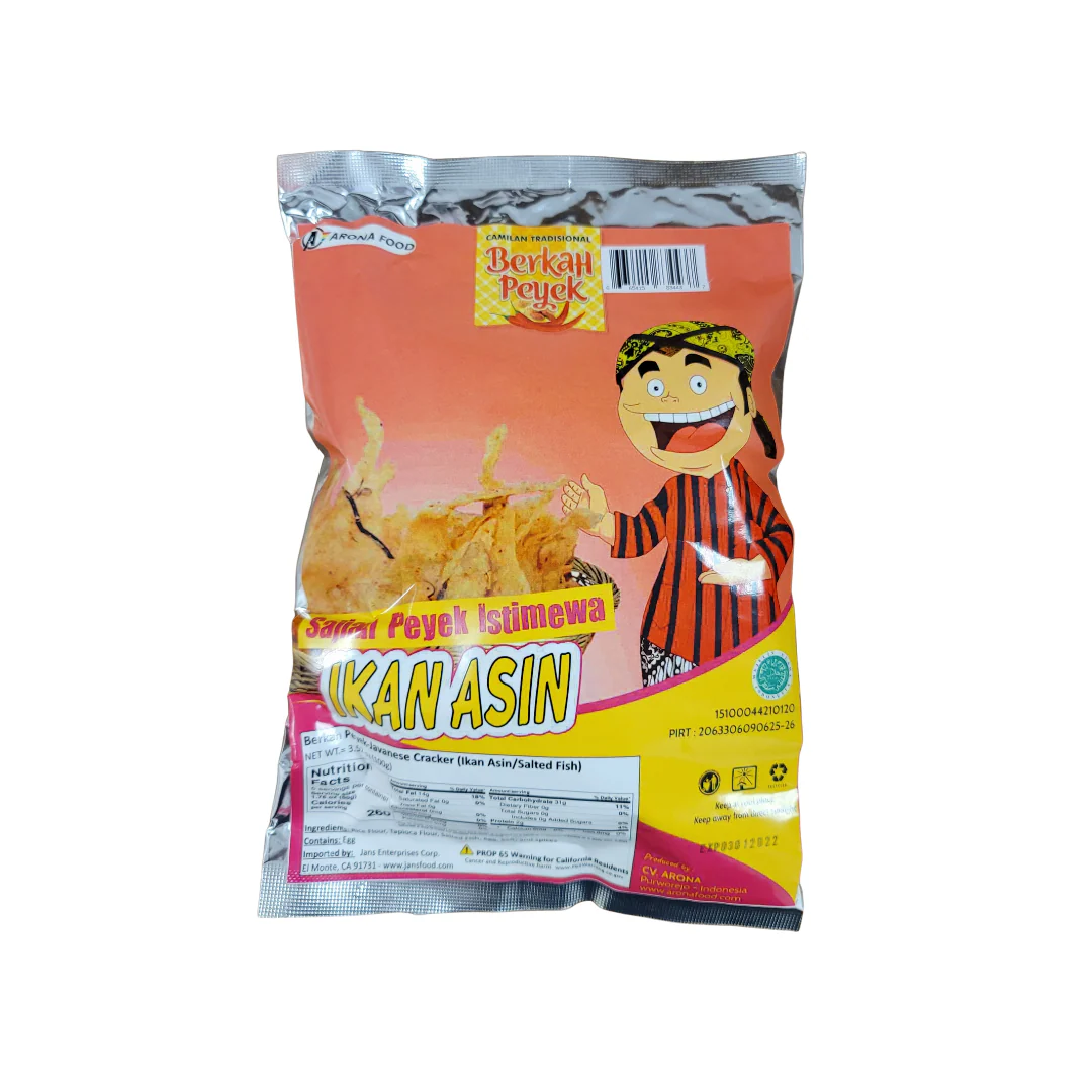 Berkah Peyek- Salted Fish 100 GR