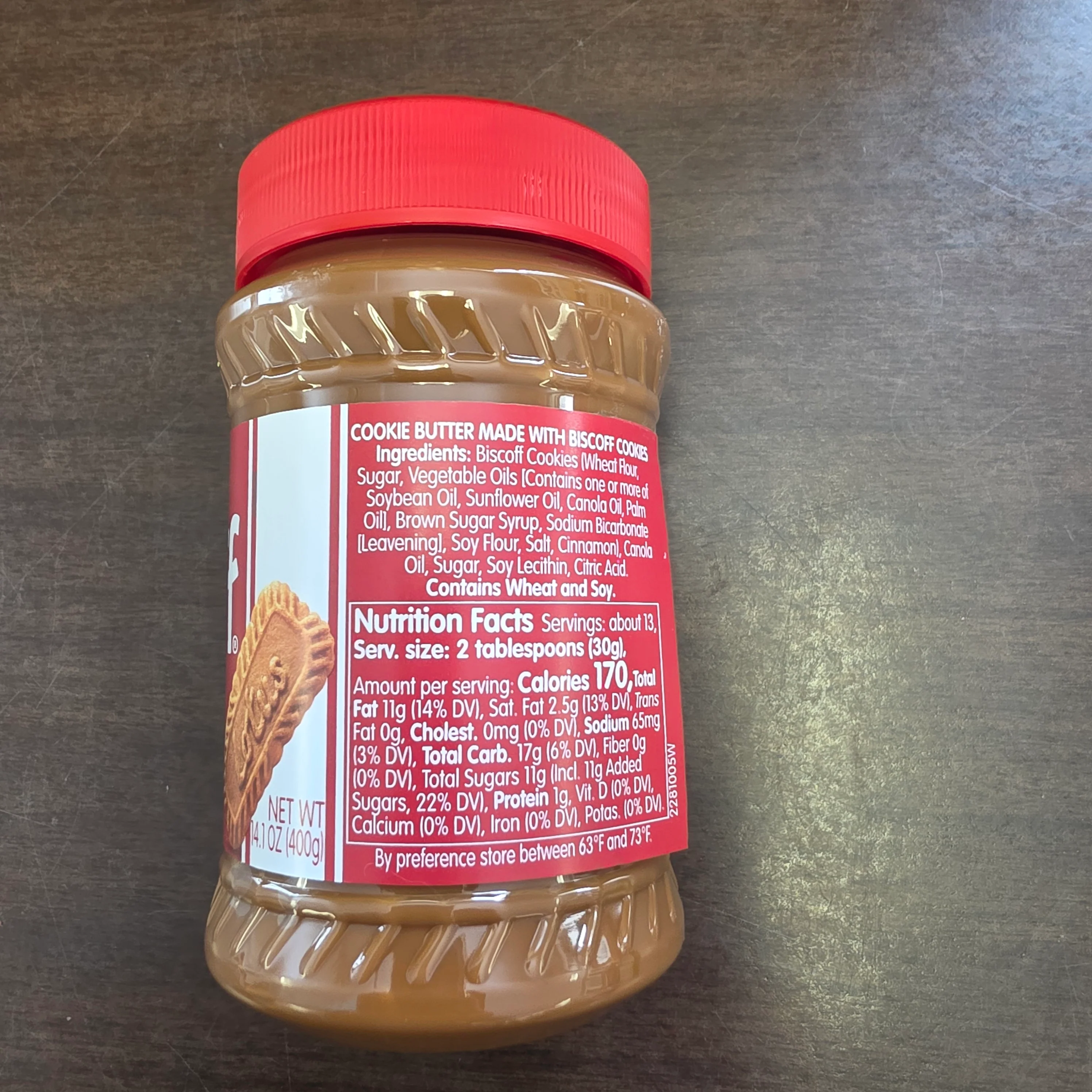 Biscoff Creamy Cookie Butter  400g (14.1oz) - Image 2
