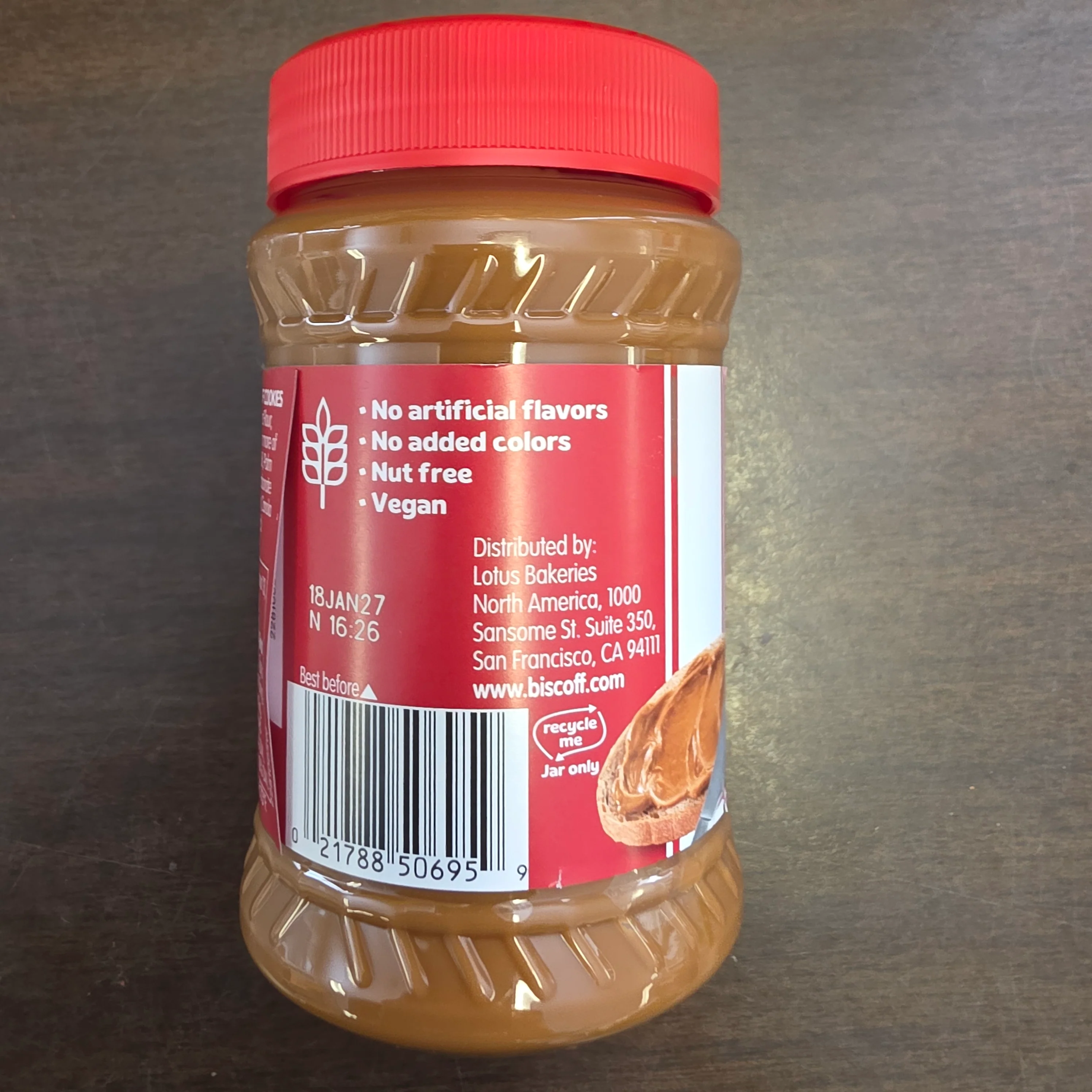 Biscoff Creamy Cookie Butter  400g (14.1oz) - Image 3