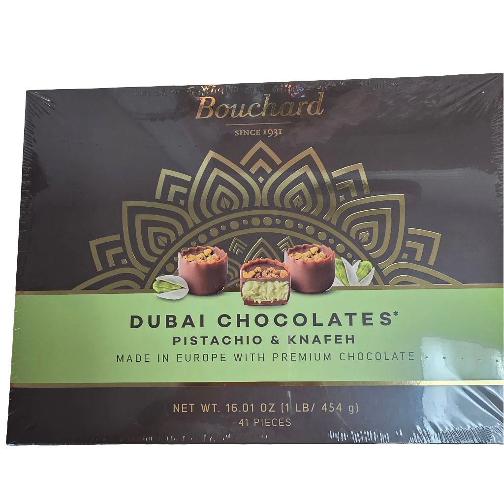 Bouchard Dubai Chocolates Pistachio & Knafeh 16.01 oz (41pieces)