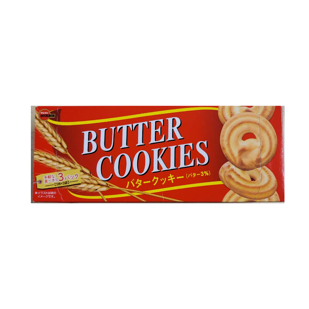 Bourbon Butter Cookies 9 Pcs 90 g