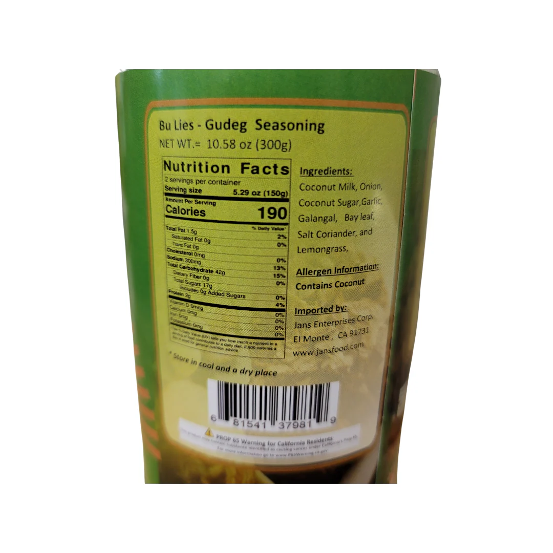 Bu Lies - Gudeg Vegetarian 300 g - Image 2