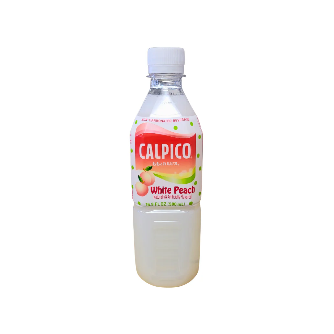 Calpico Peach Flavor 16.9 Fl Oz (500 ml)