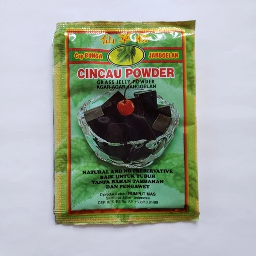 Cap Bunga Janggelan Cincau Powder