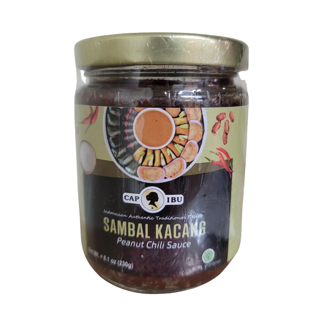 # Cap Ibu Sambal Kacang (Peanut Chili Sauce) 8.1 oz