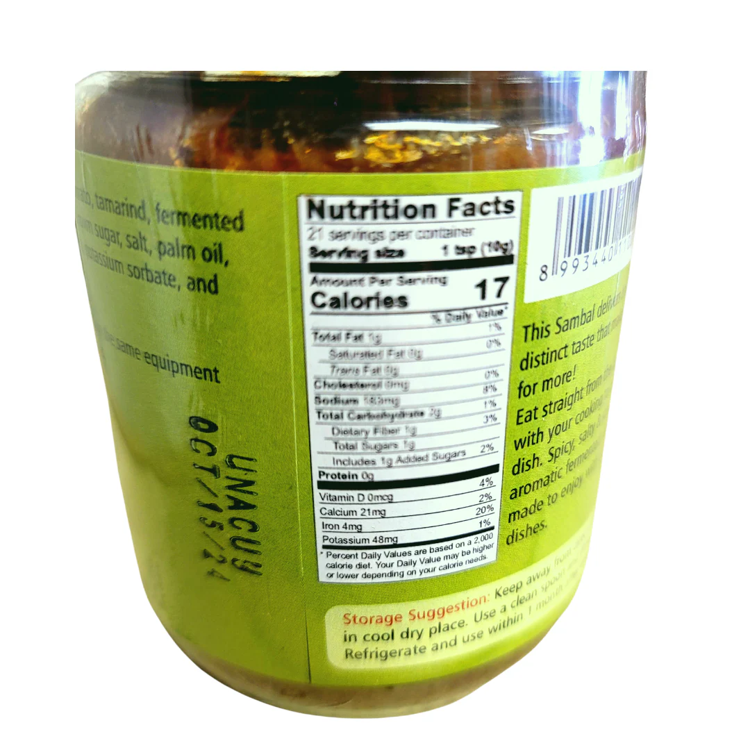 Cap Ibu Sambal Terasi Extra Hot 8.8 oz - Image 2