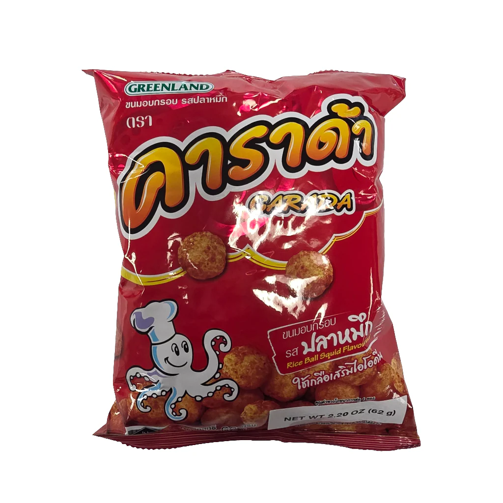 Carada Rice Ball Squid Flavored 62 g