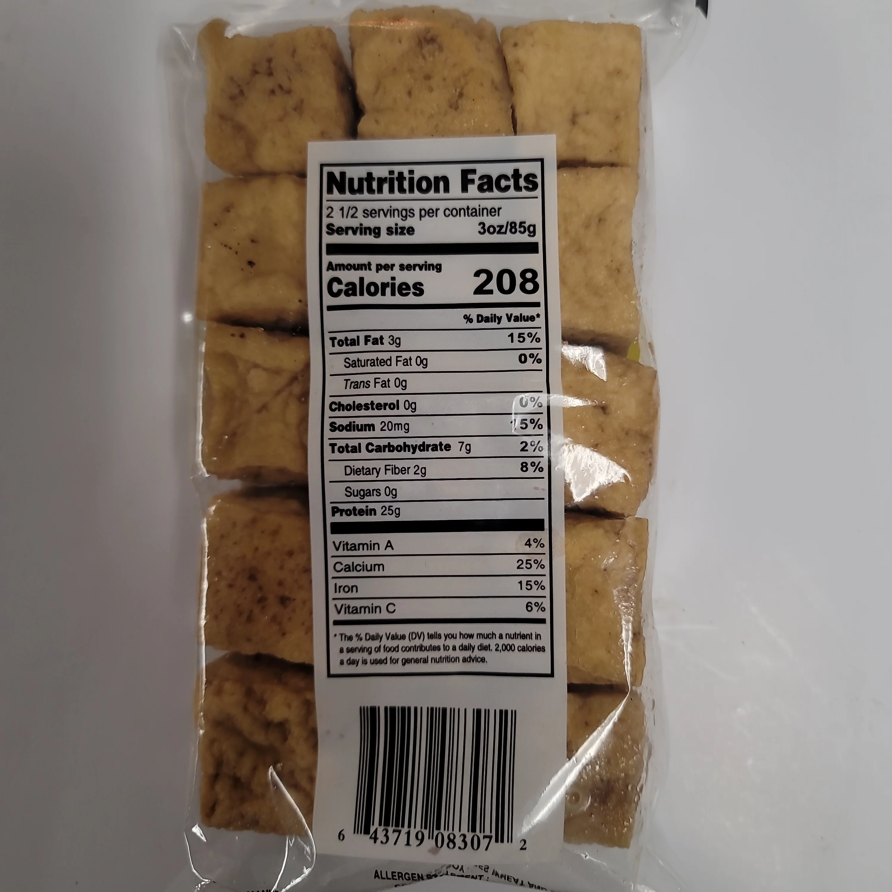 Chan Kee Fried Tofu Pouch 8oz - Image 2