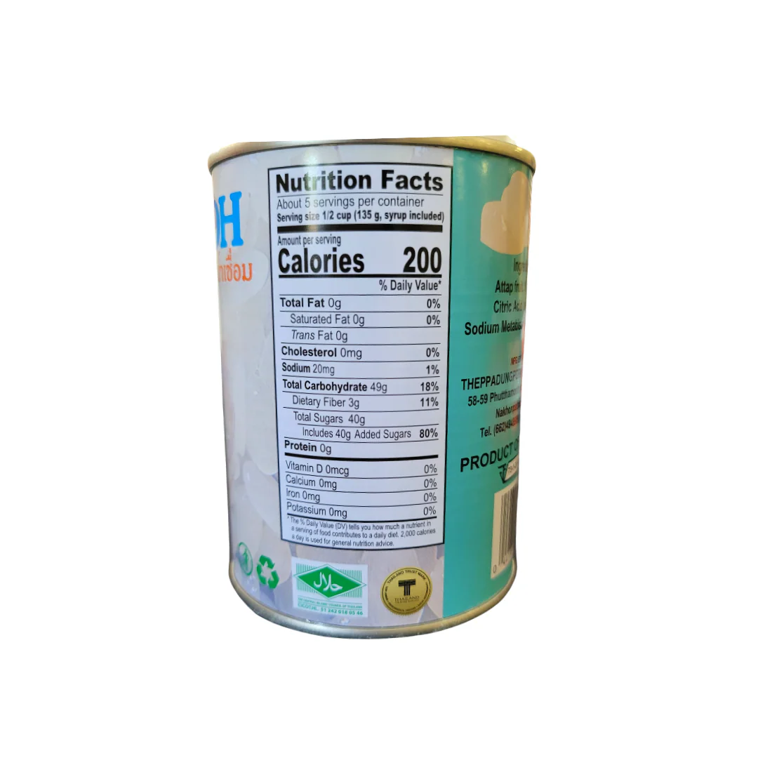 Chaokoh Attap Fruit in Syrup 23 Oz - Image 2
