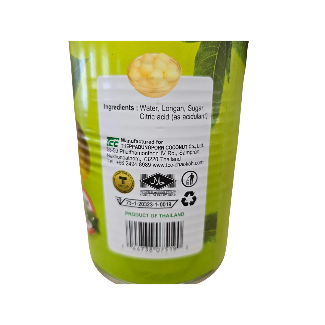 Chaokoh Longan in Syrup 20 oz - Image 2
