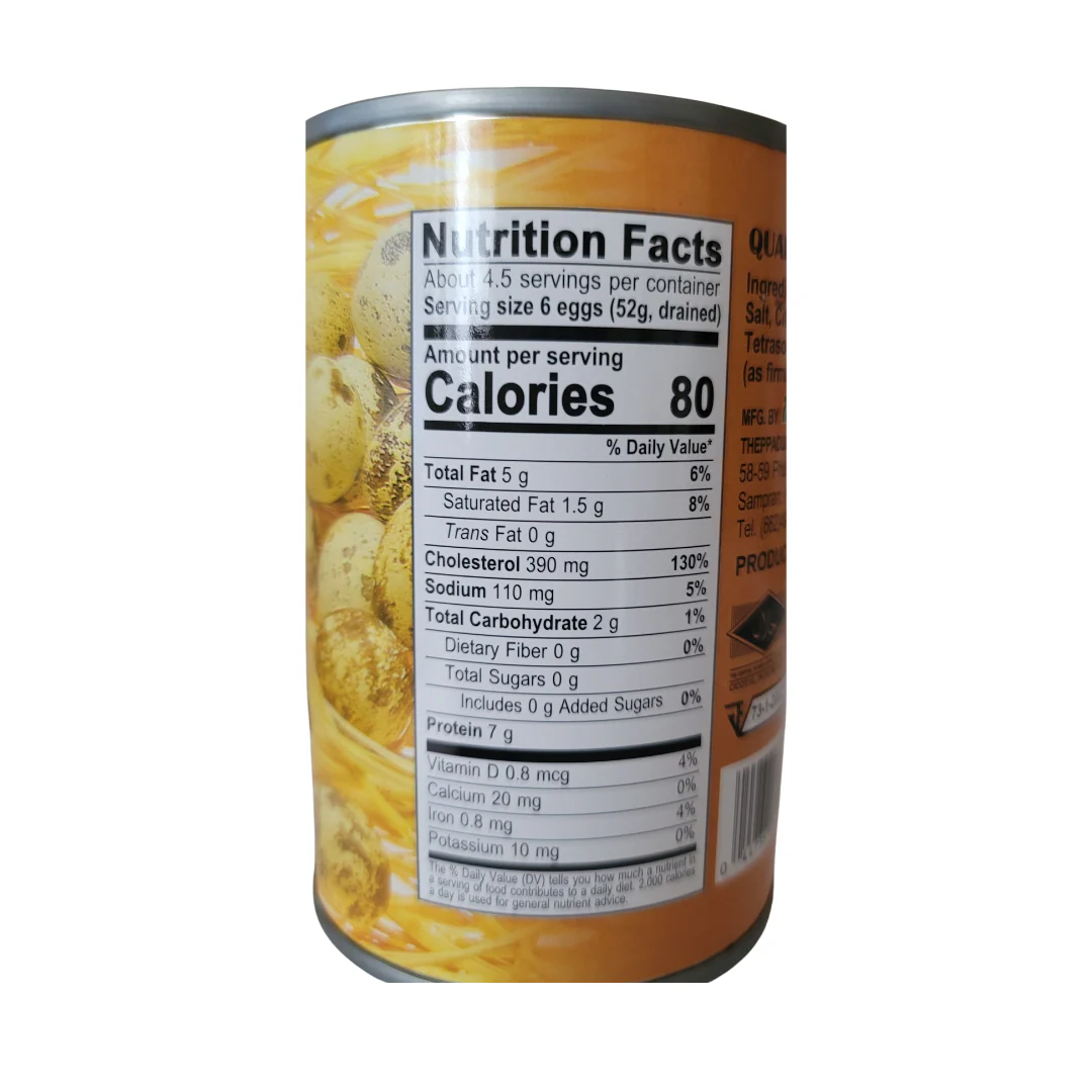 Chaokoh Quail Eggs in Brine15 oz - Image 2