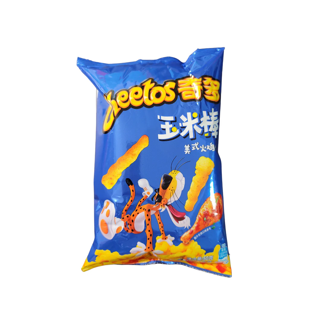 Cheetos Puffed Cornmeal Snack American Turkey Flavor 50 g