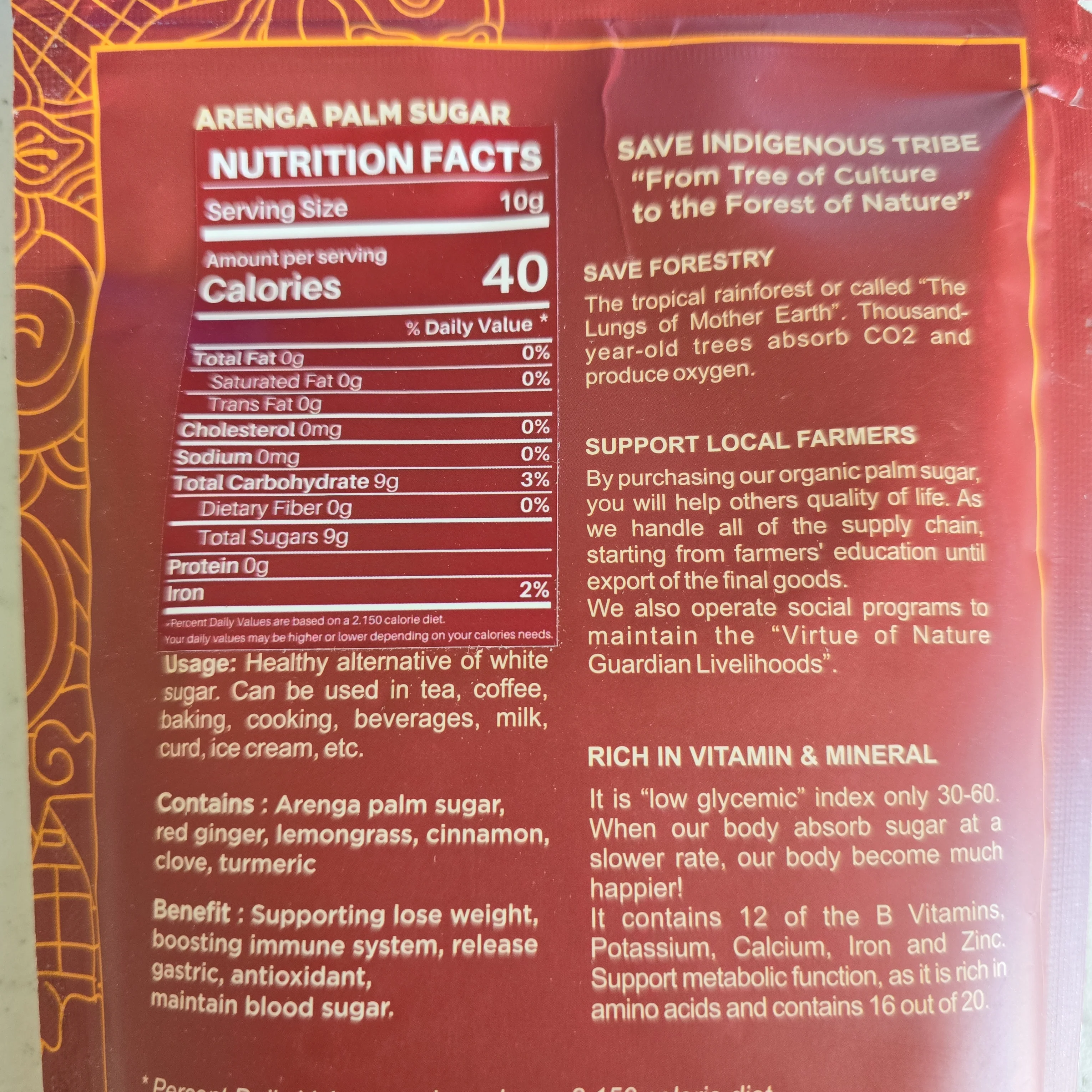 Indigenous Organic Herbal Mix Immune Booster 250 g - Image 2