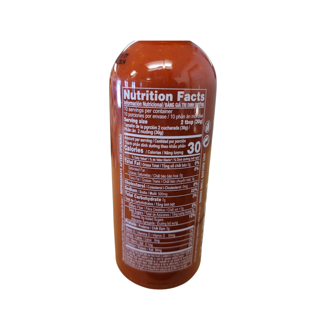 # Three Mountains Original Sriracha Chili Sauce 10 Oz - Image 2