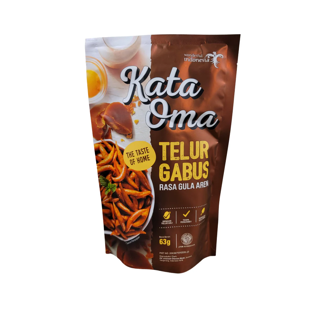 Kata Oma Telur Gabus Gula Aren 63 g