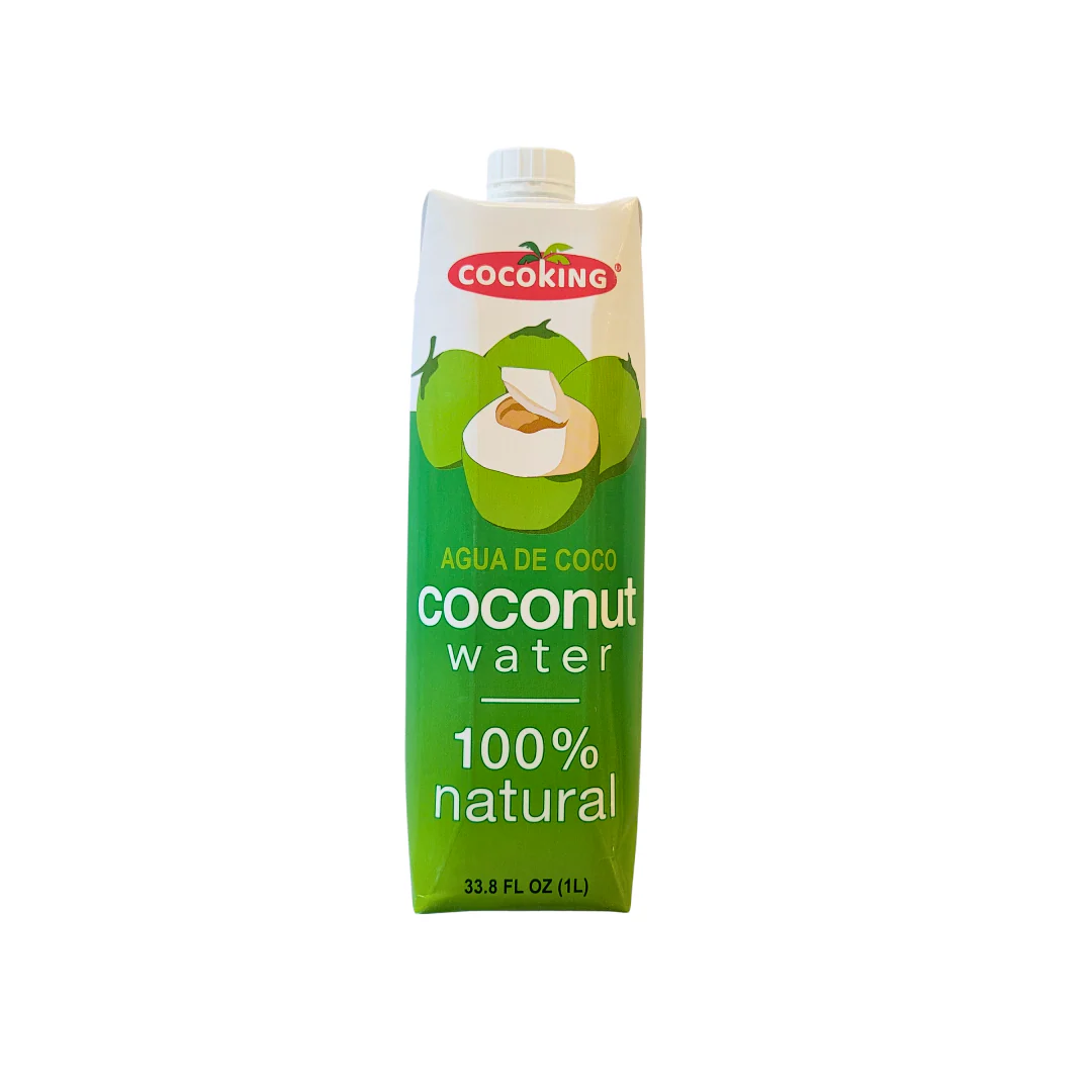 Coco King Coconut Water 100% No Pulp 1000 ml (33.8 Oz)
