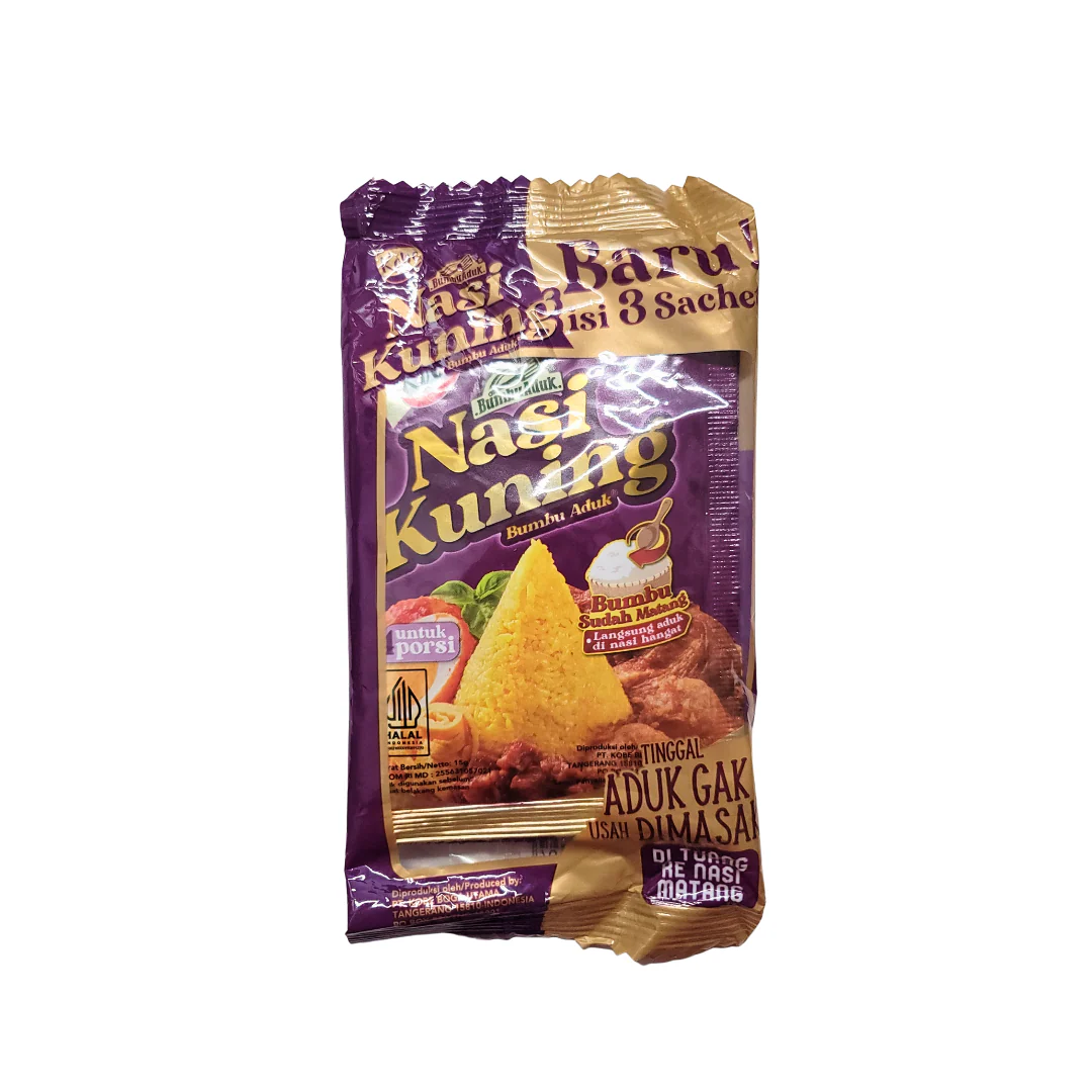 Kobe Bumbu Aduk Nasi Kuning (3x15 g)