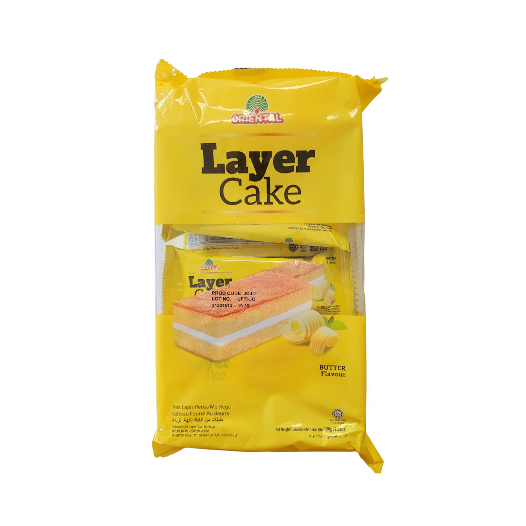 #Oriental Layer Cake Butter 8 x 18 g