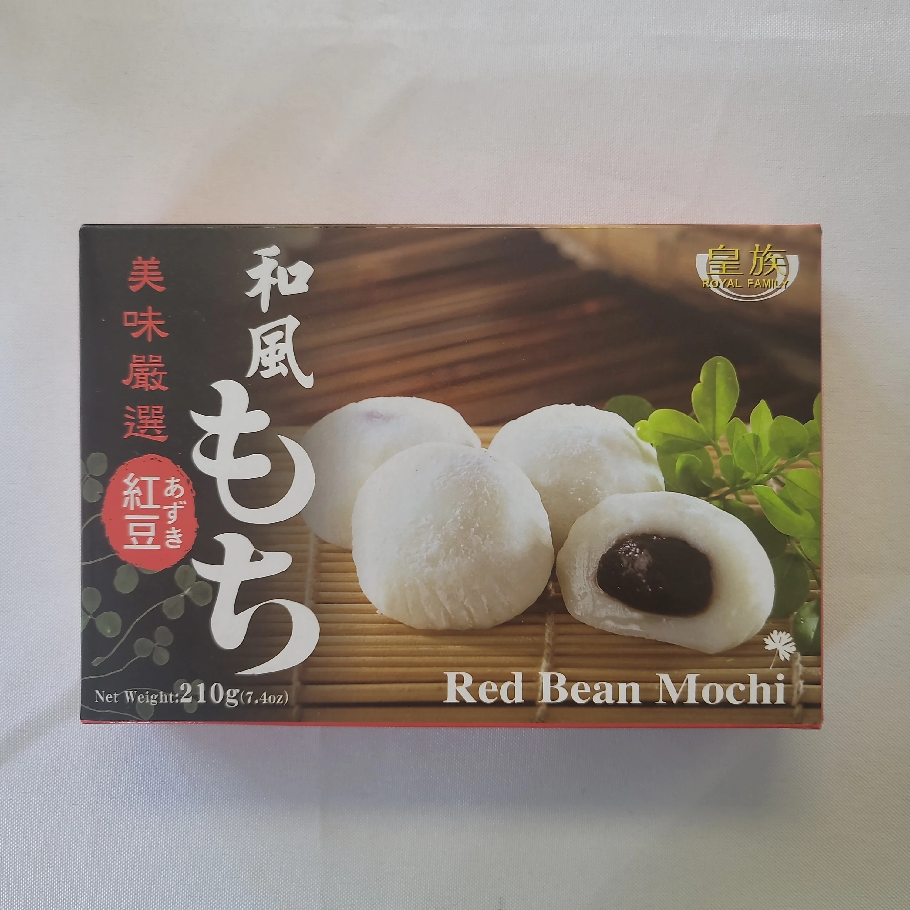 Royal Family Red Bean Mochi 210 g (7.4 Oz)