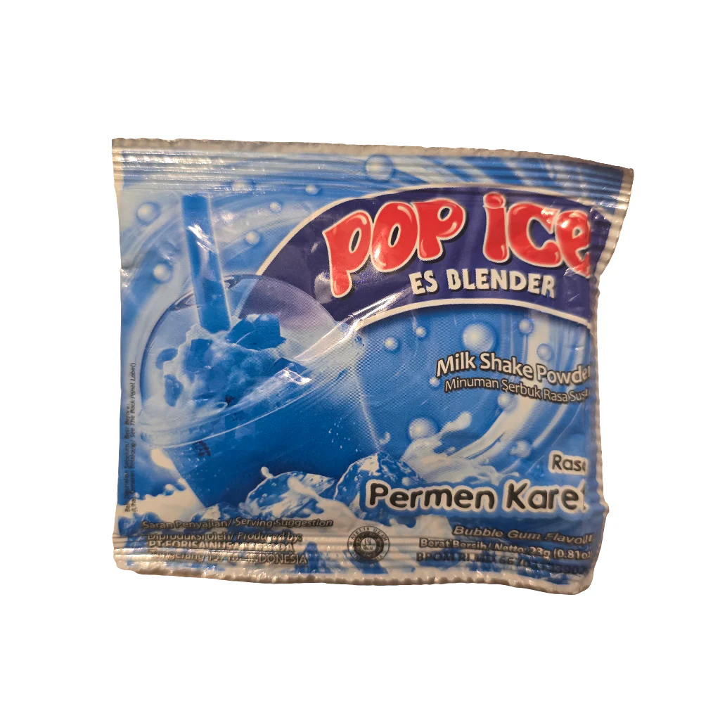 Pop Ice Es Blender Bubble Gum Flavor 23 g