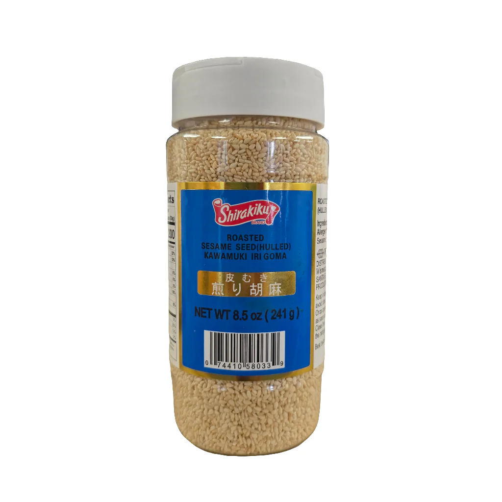 Shirakiku Roasted Sesame Seed (Hulled) 8.5 Oz
