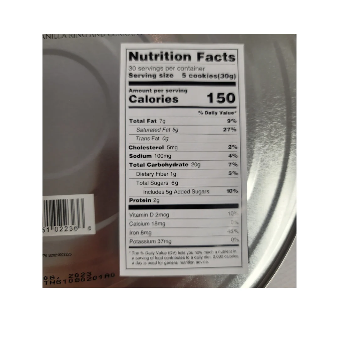 Danisa Butter Cookies Tin 2 lbs (908 g) - Image 2