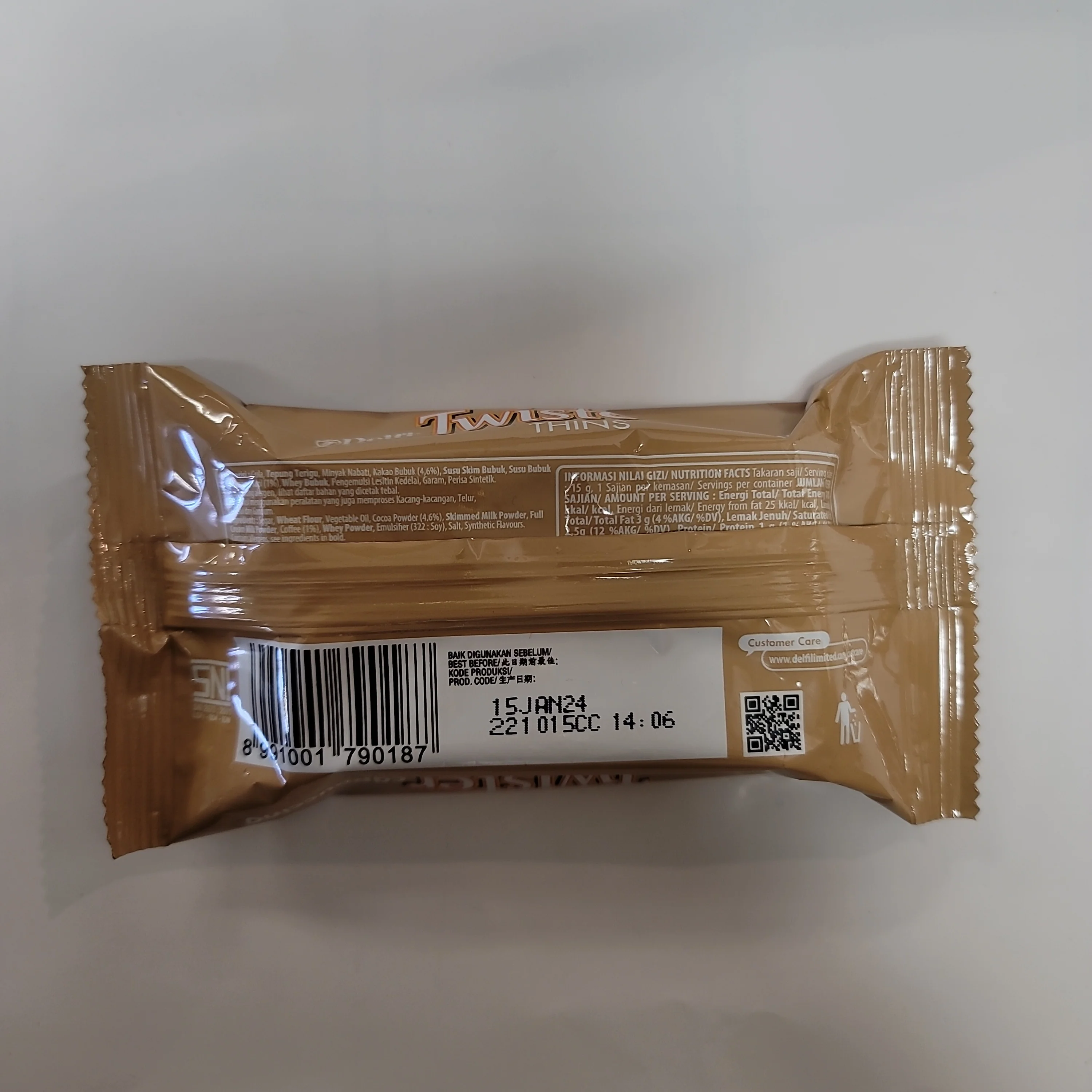Delfi Twister Thin Cappucino 15 g - Image 2