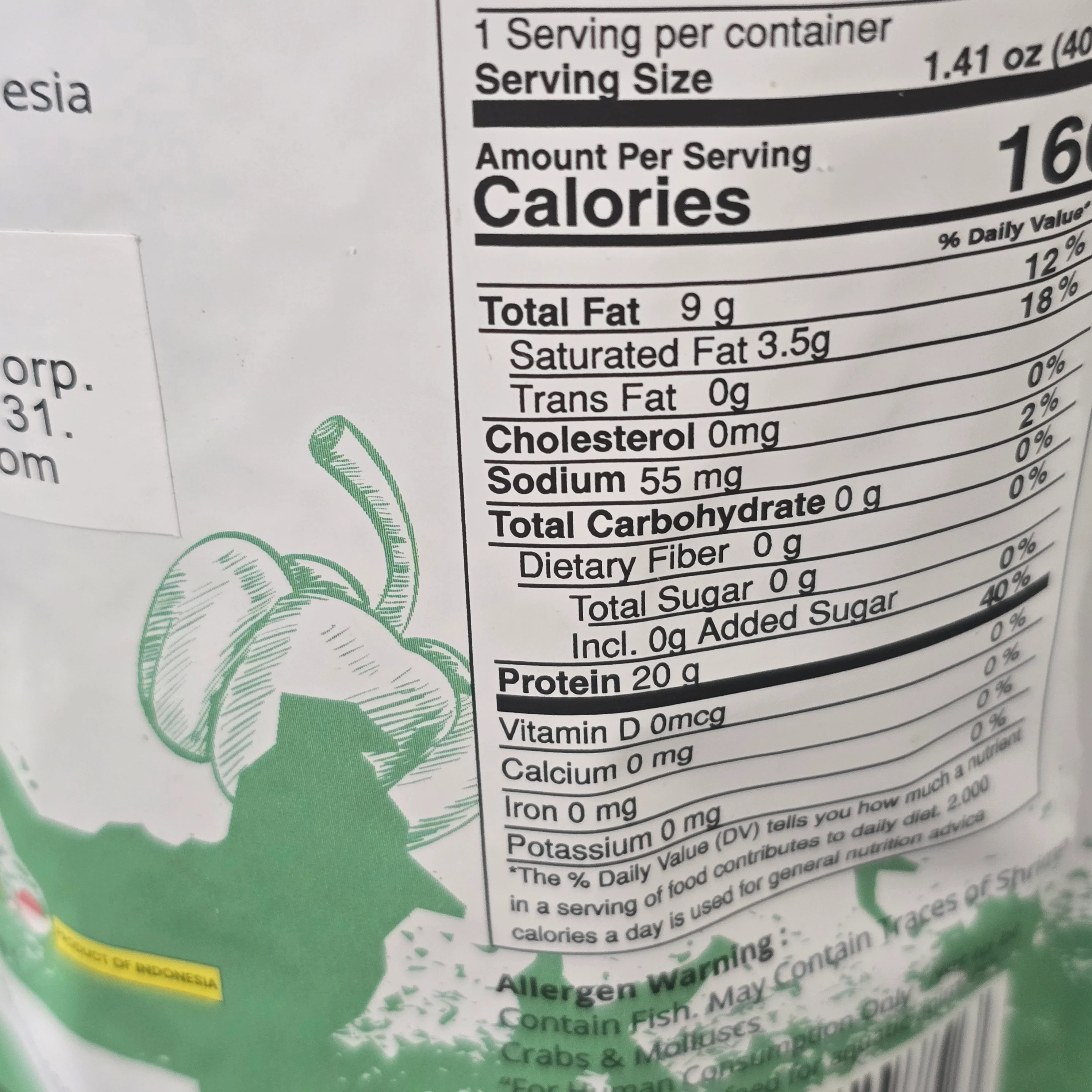 Deliamor Fried Jeprox Strips  Spicy with Lime Leaves 40 g - Image 3