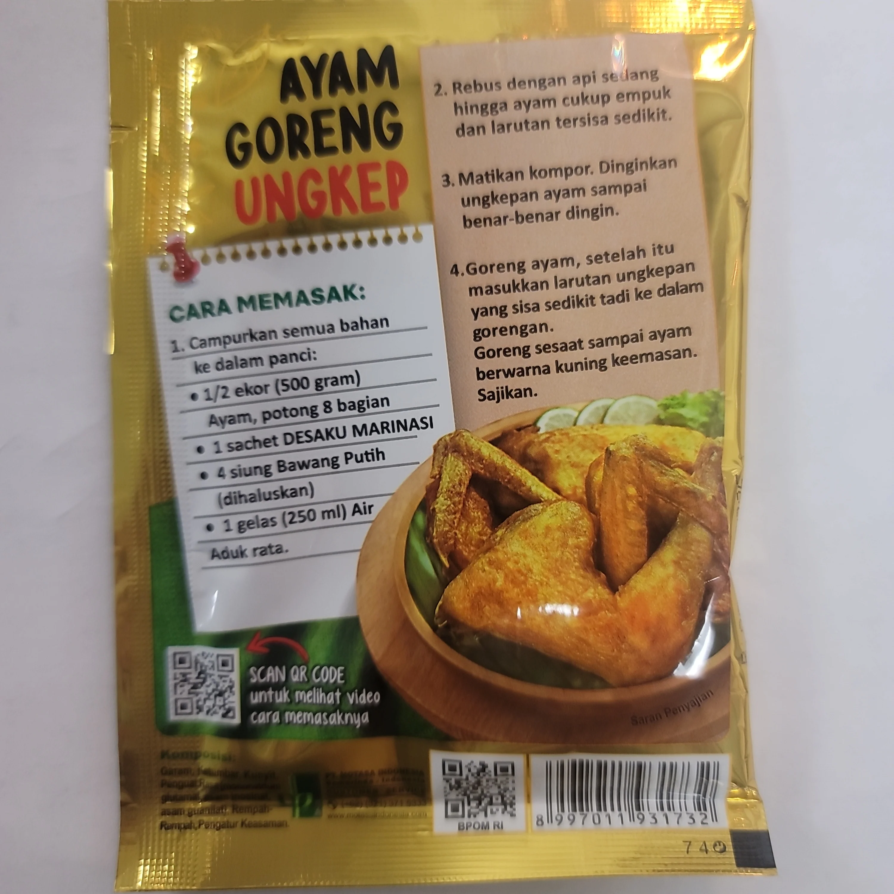 Desaku Marinasi Tempe dan Ikan dan Ayam  15 g - Image 2