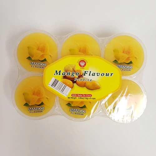 Diamond Mango Pudding 6 pcs