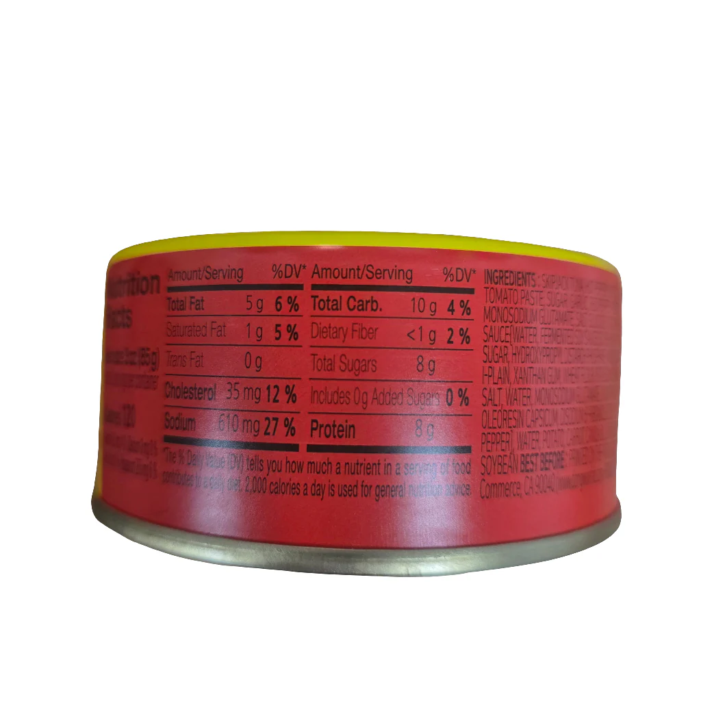 Dongwon Light Tuna w/Hot Pepper Sauce (Canned) 5.29oz - Image 2