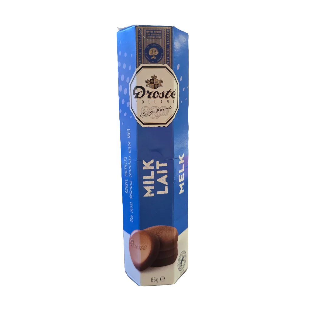 Droste Milk Chocolate Pastiles 3 Oz