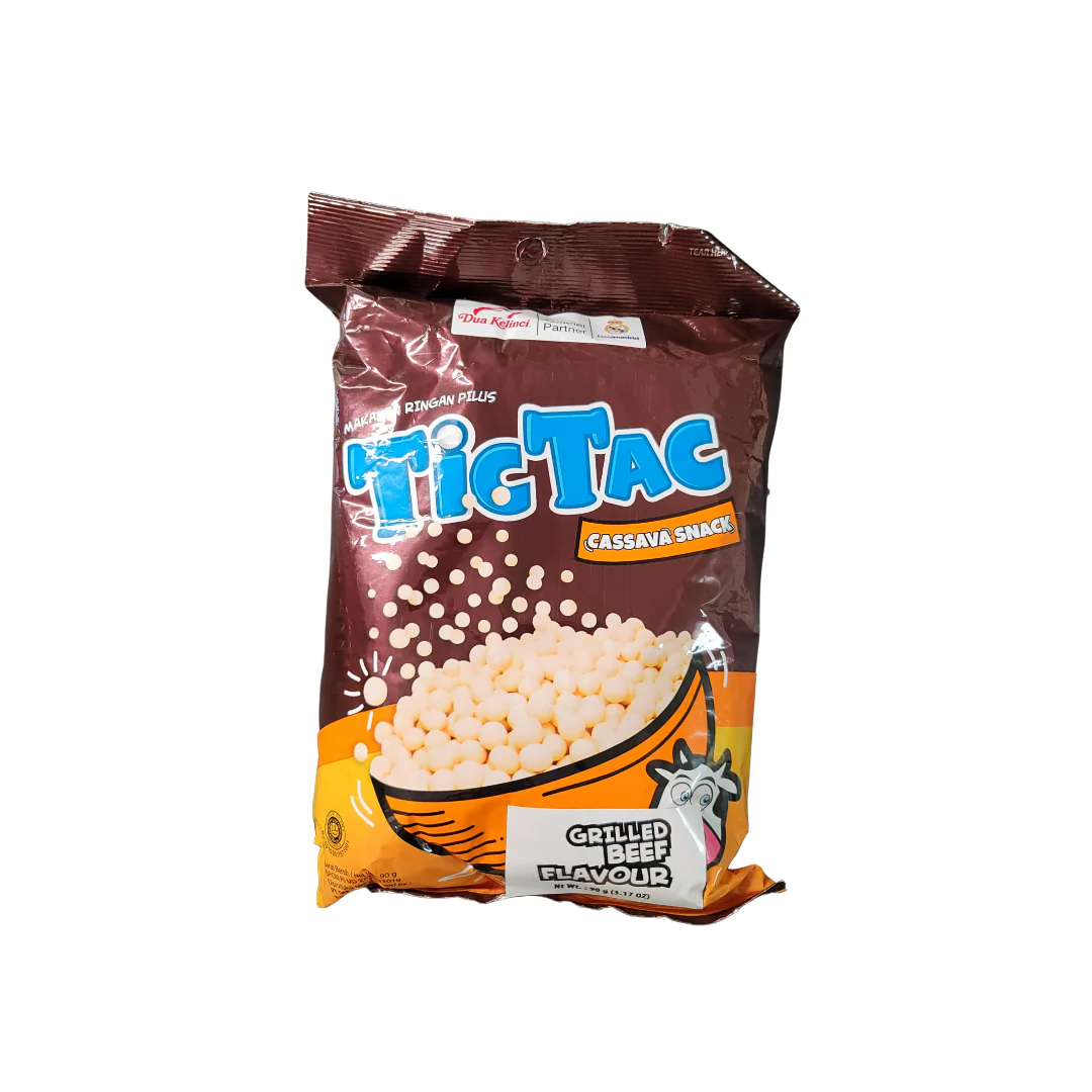 Dua Kelinci Tic Tac Grilled Beef Flavor 3.17 Oz