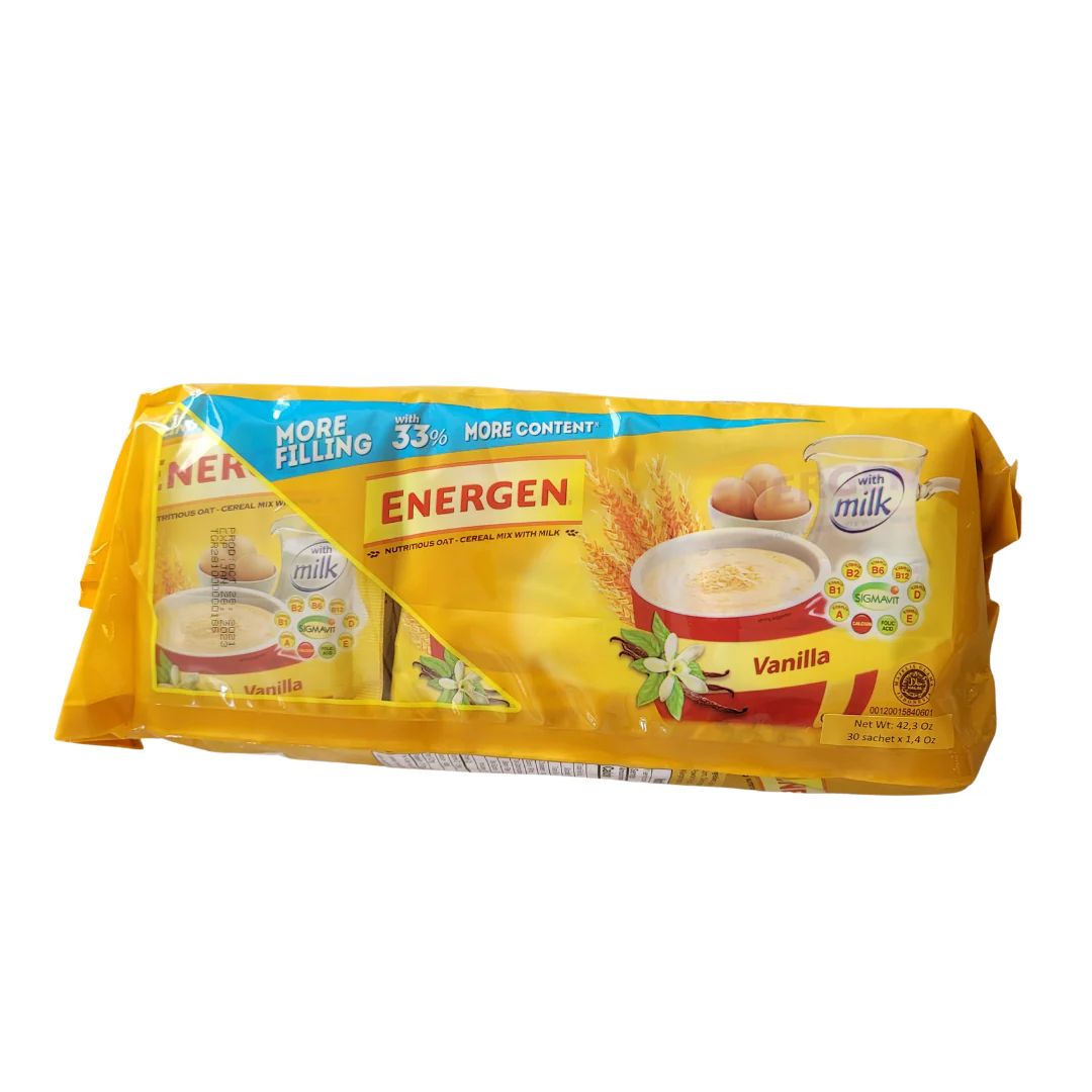 Energen Cereal Mix Vanilla Big Bag (30 x 1.41 Oz) - Image 2