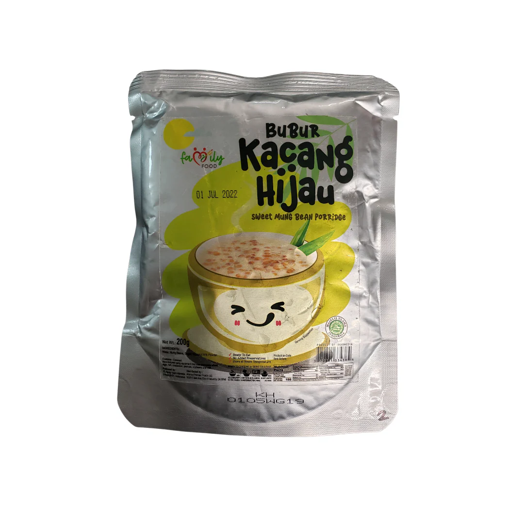 Family Food Bubur Kacang Hijau 200 g (Ready to Eat)
