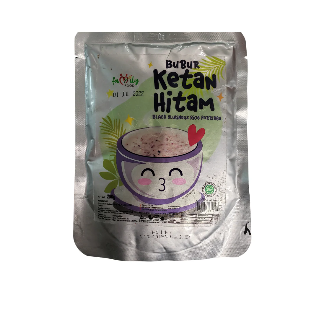 Family Food Bubur Ketan Hitam 200 g (Ready to Eat)